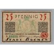 ALEMANIA 1921 BILLETE LOCAL RARO